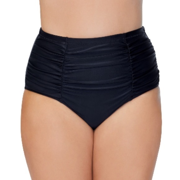 RAISINS CURVE Trendy Plus Size Costa High-Rise Bikini Bottoms Swimsuit-New 24W - Picture 2 of 8